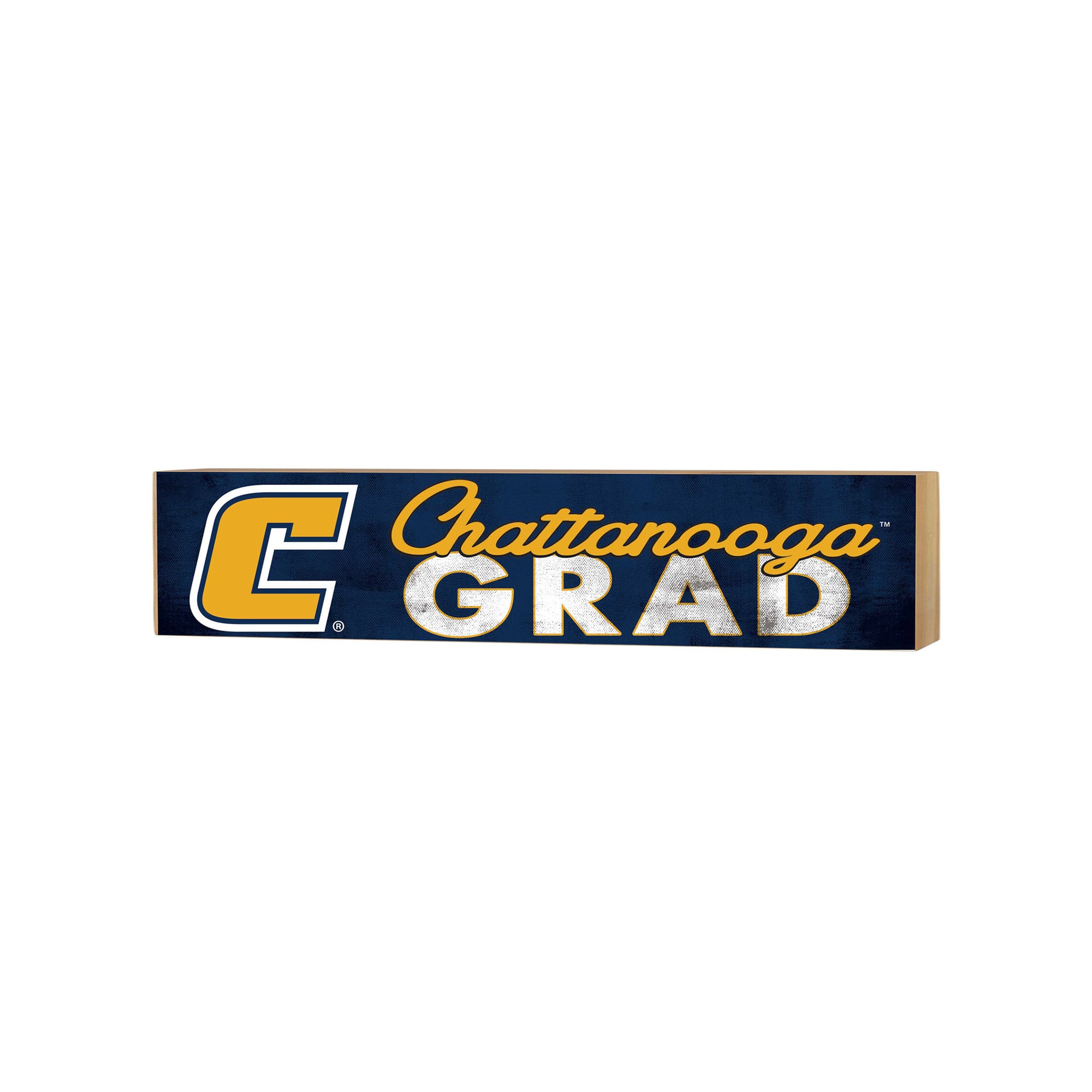 Tennessee Chattanooga Mocs 3" x 13" Grad Block Sign