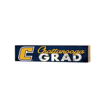 Tennessee Chattanooga Mocs 3" x 13" Grad Block Sign