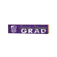 Central Arkansas Bears 3" x 13" Grad Block Sign