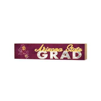 Arizona State Sun Devils 3" x 13" Grad Block Sign