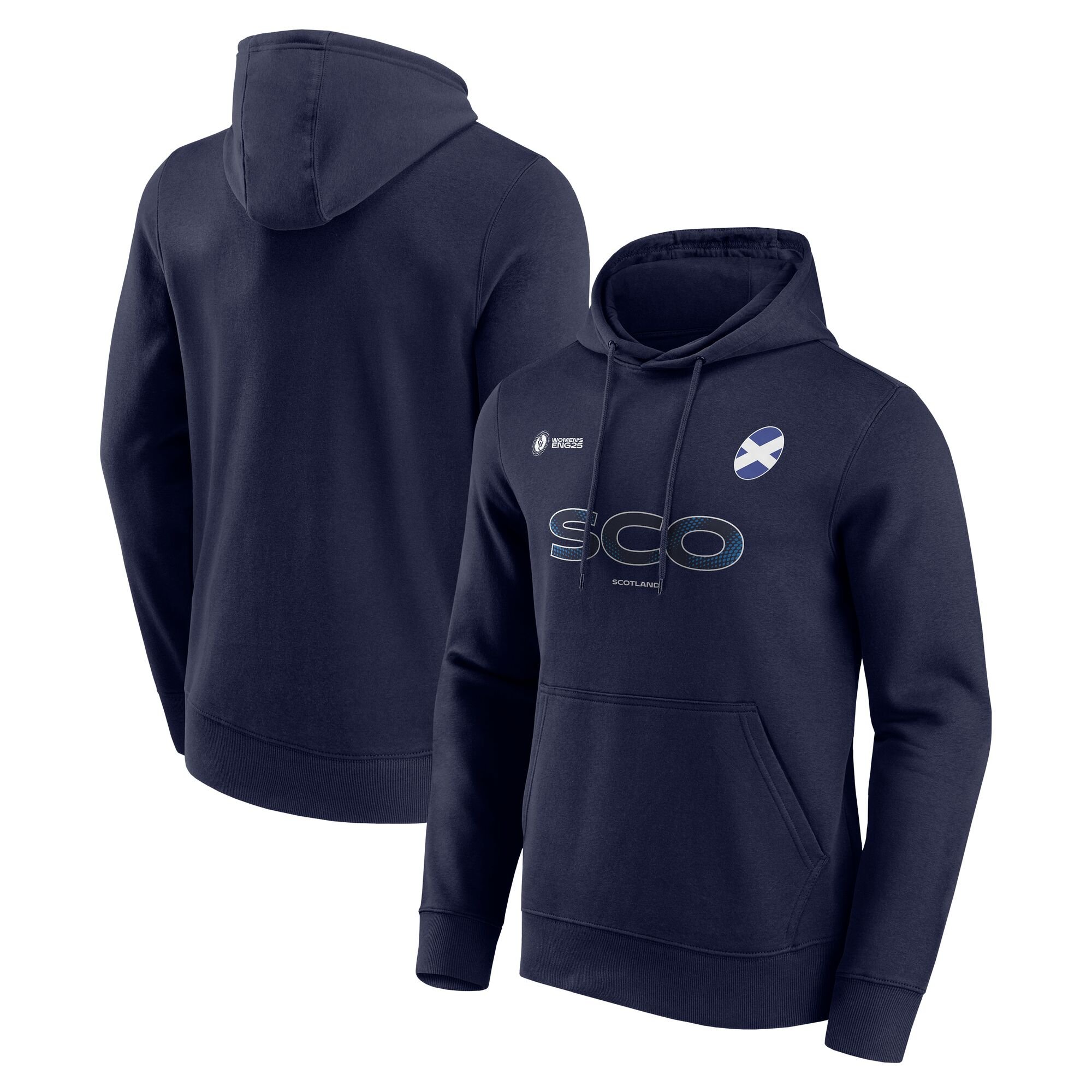 Felpa con cappuccio da tifoso per la Coppa del Mondo di Rugby 2025 da donna - Scozia
