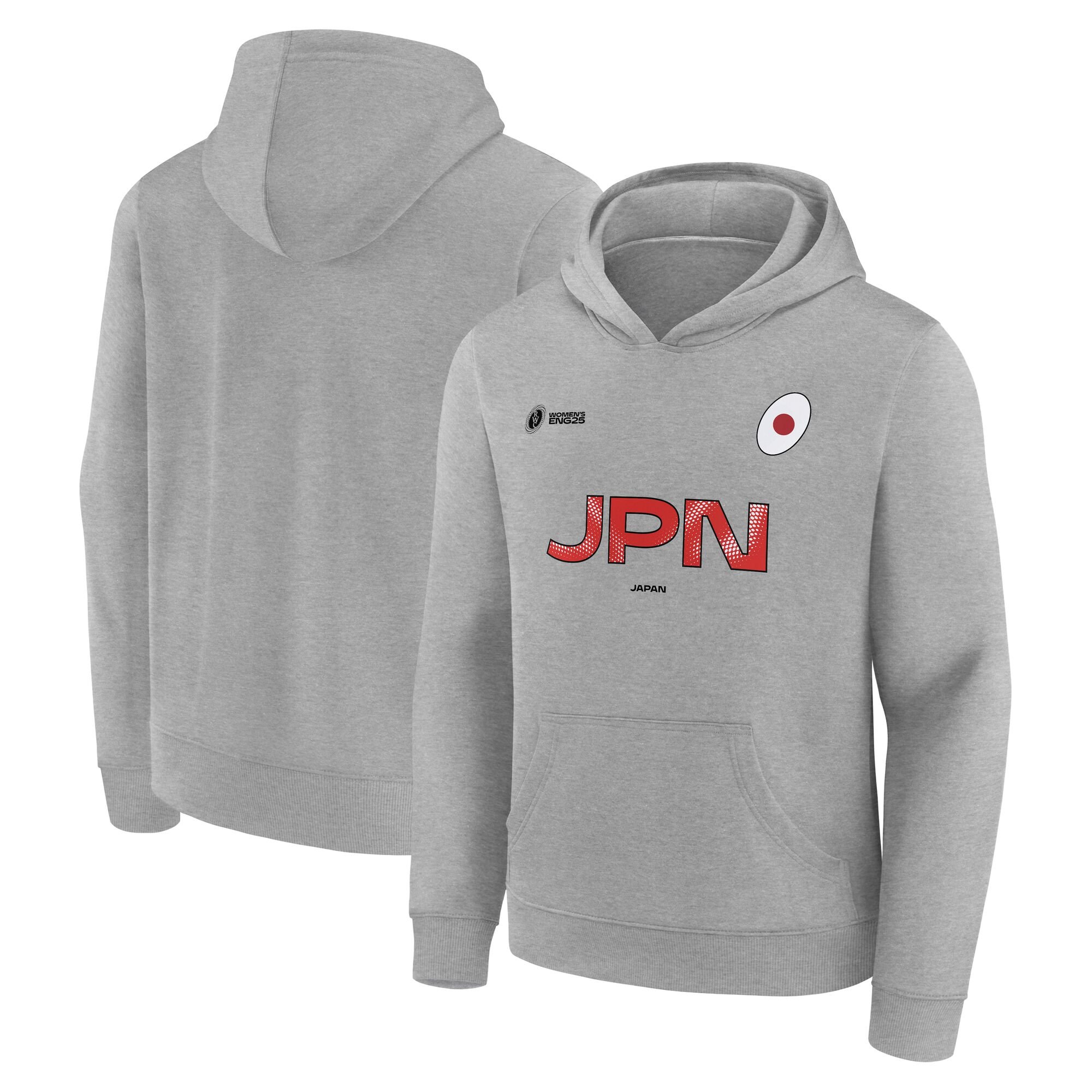 Felpa con cappuccio da donna per tifosi della Coppa del Mondo di Rugby 2025 - Giappone - Junior