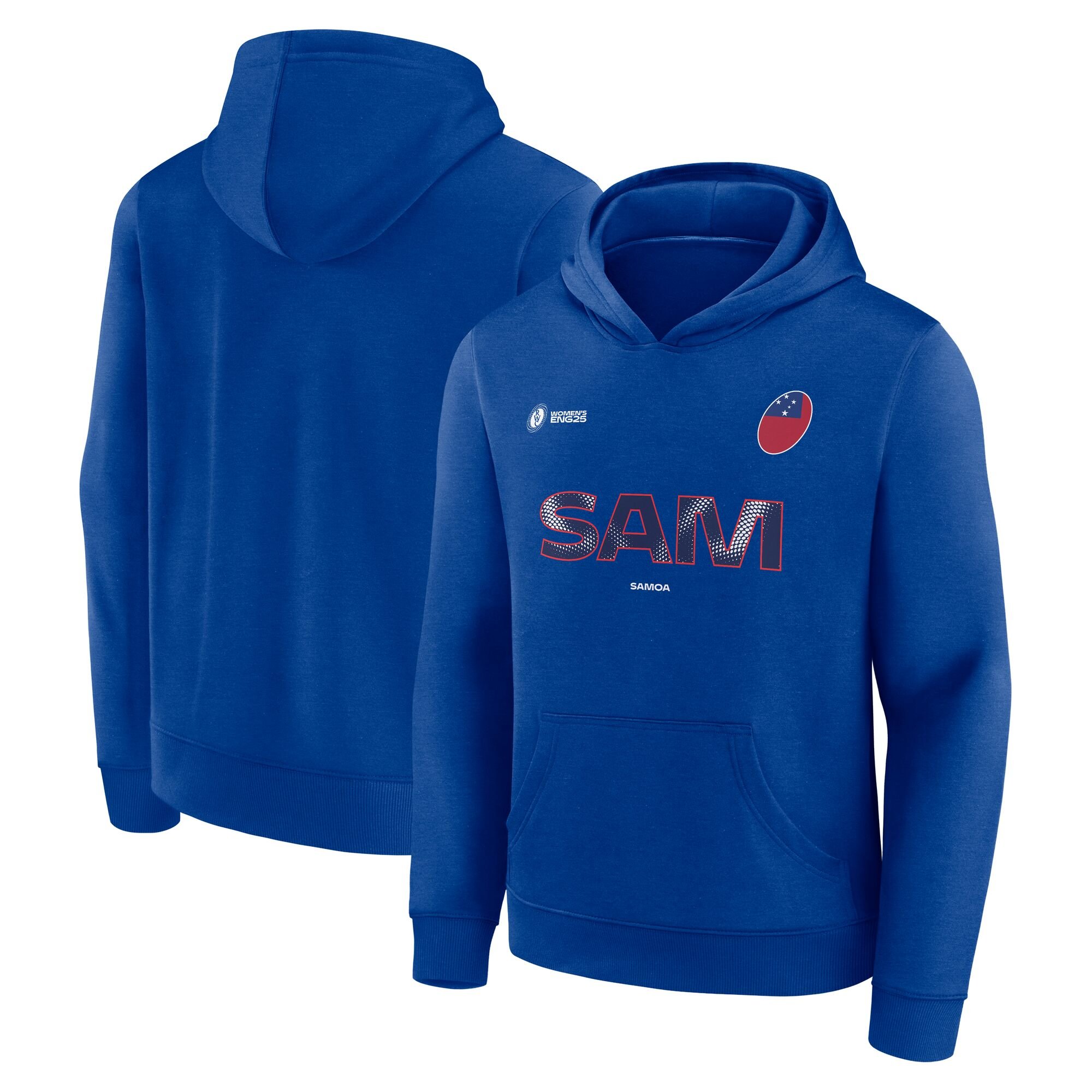 Felpa con cappuccio "Tifoso" da donna per la Coppa del Mondo di Rugby 2025 - Samoa - Junior