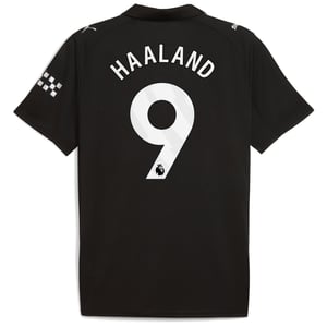 Maillot Manchester City Extérieur PUMA 24/25 avec flocage Haaland 9, vue 4