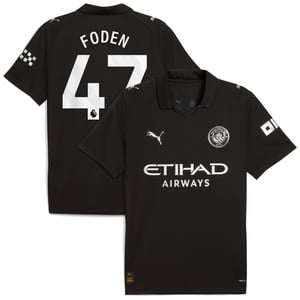 Maillot Manchester City Extérieur PUMA 24/25 avec flocage Foden 47, vue 1