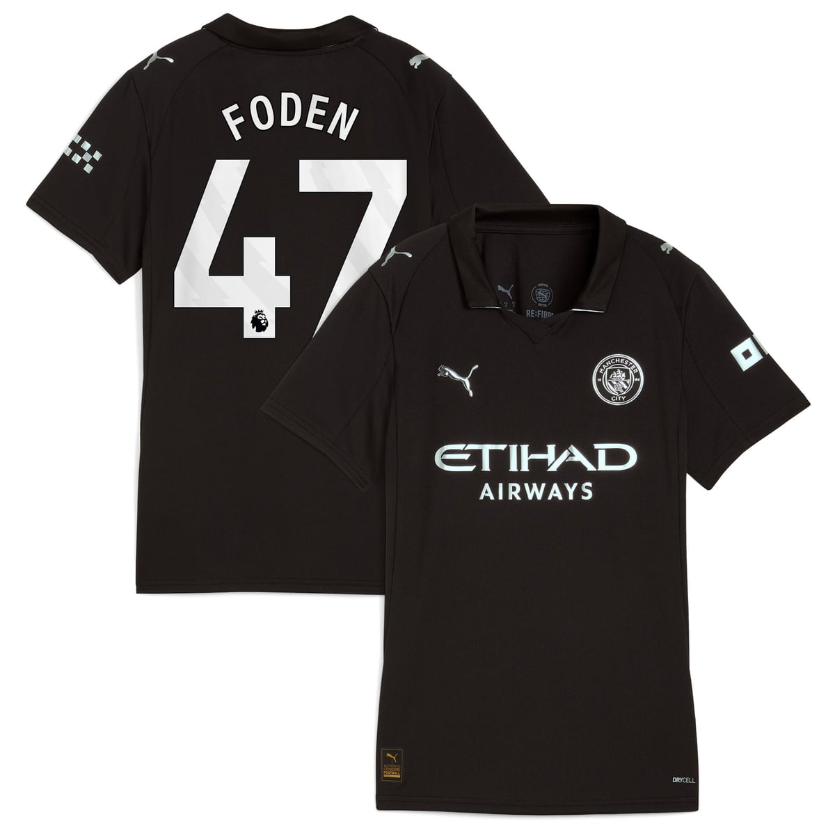 Maillot Manchester City Extérieur PUMA - Femme avec flocage Foden 47