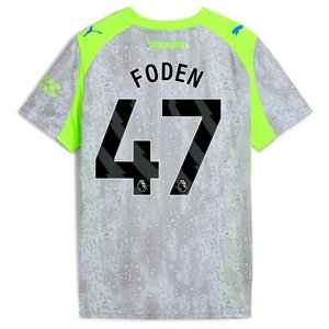 Maillot Manchester City PUMA Third 2025-26 - Enfant avec flocage Foden 47, vue 4