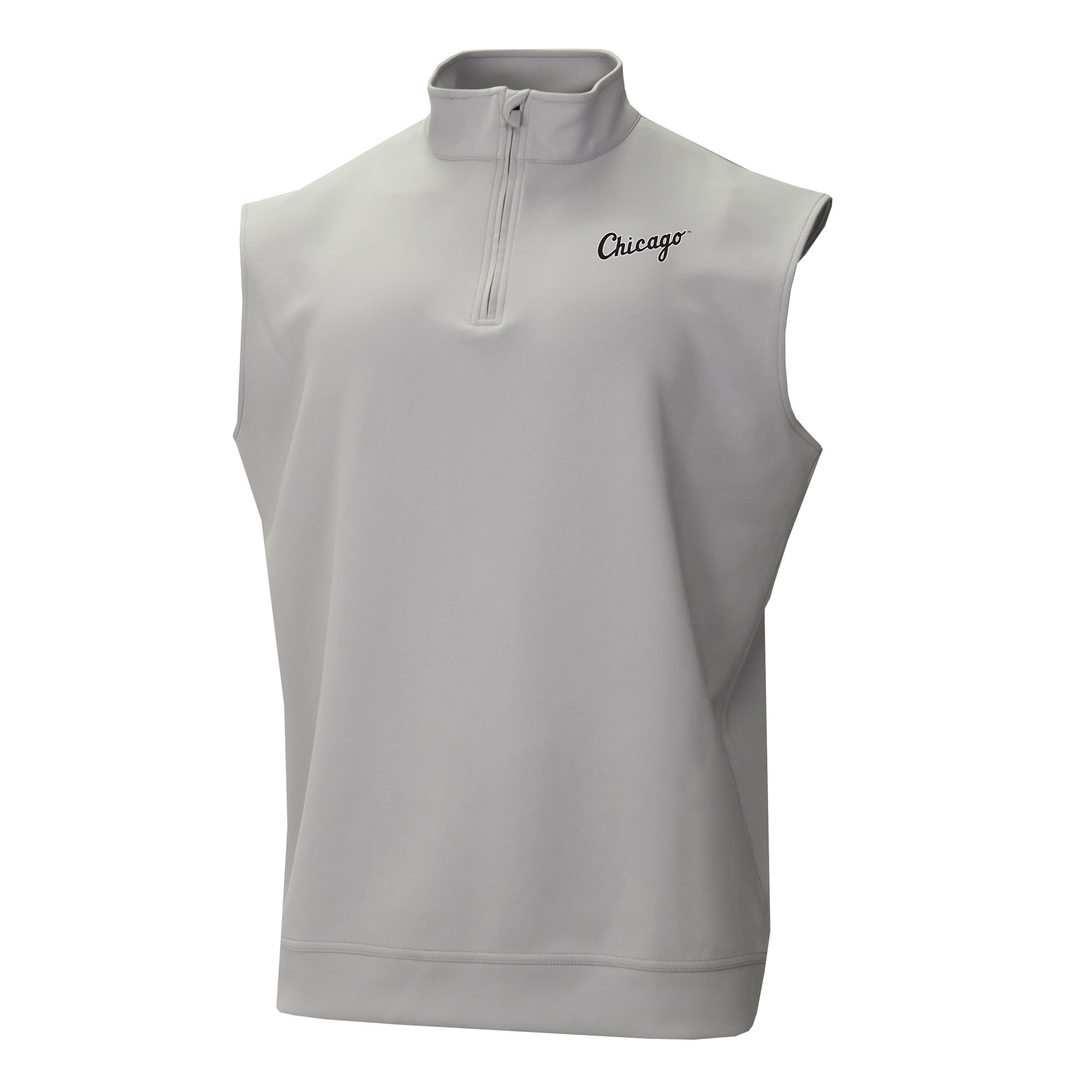 Men’s Columbia Gray Chicago White Sox Omni-Wick Wickhams Hills Quarter-Zip Vest Men’s Columbia Gray Chicago White Sox Omni-Wick Wickhams Hills Quarter-Zip Vest