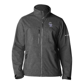 Men's Columbia  Gray Colorado Rockies Ascender II Full-Zip Softshell Jacket