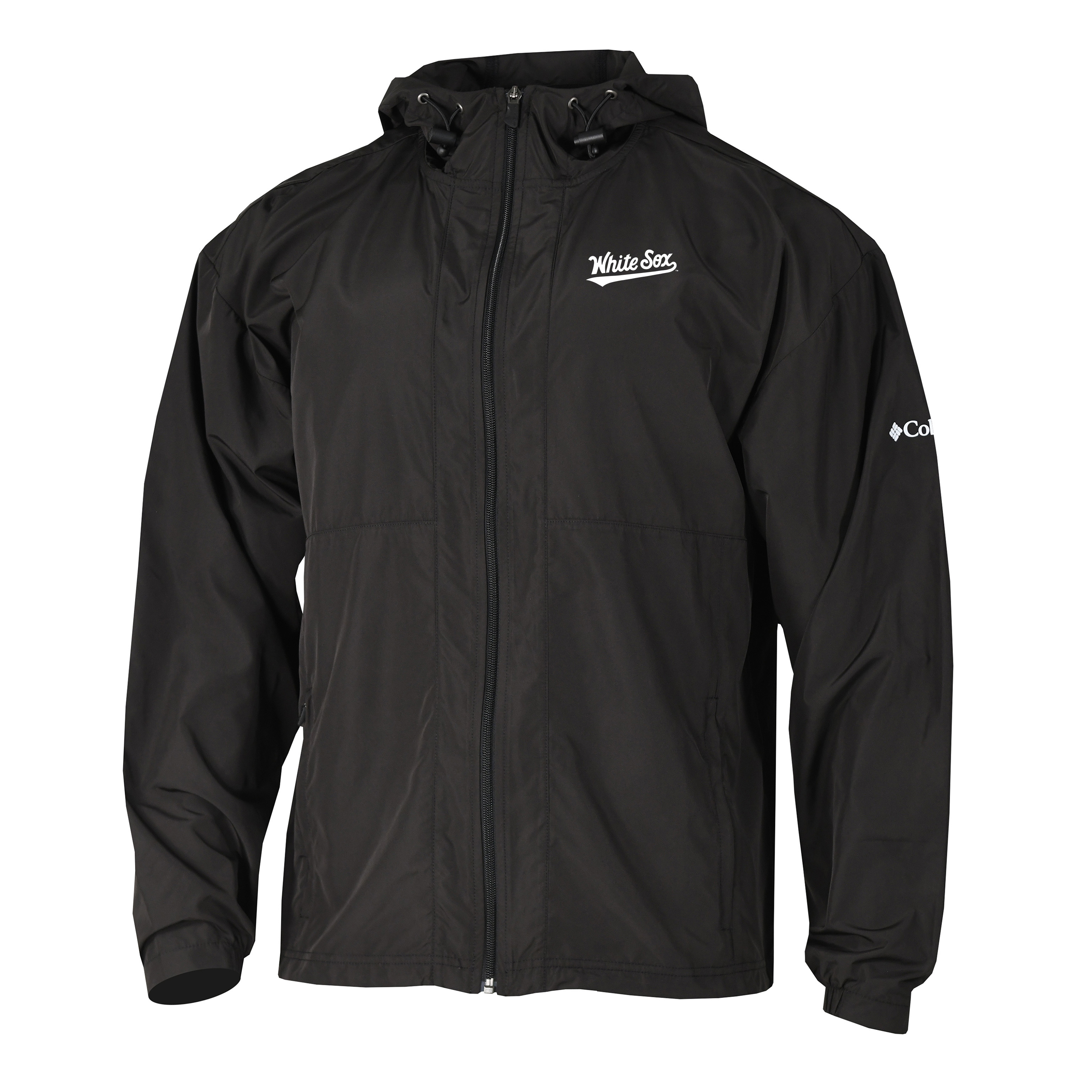 Men’s Columbia Black Chicago White Sox The Prodigy Full-Zip Windbreaker Men’s Columbia Black Chicago White Sox The Prodigy Full-Zip Windbreaker
