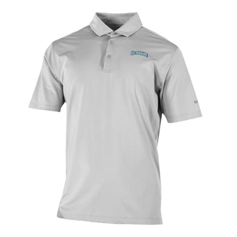 Men's Columbia  Gray Seattle Mariners Omni-Wick Double Hit Polo