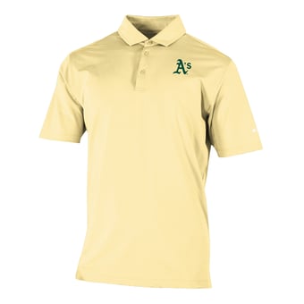 Men's Columbia  Gold Athletics Omni-Wick Double Hit Polo