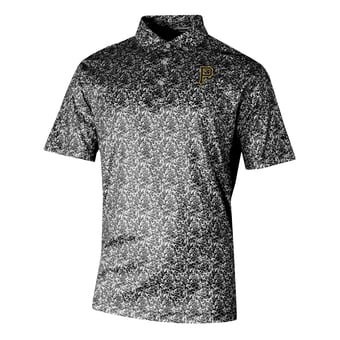 Men's Columbia  Black Pittsburgh Pirates Omni-Wick Westside Country Polo