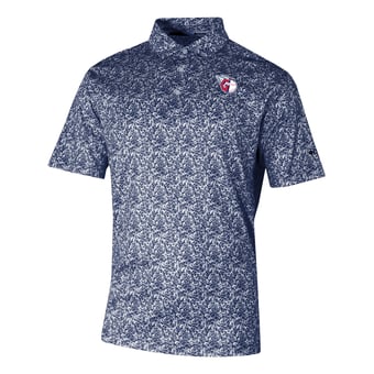 Men's Columbia  Navy Cleveland Guardians Omni-Wick Westside Country Polo