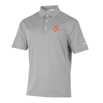 Men's Columbia  Gray Baltimore Orioles Sand Tee Polo