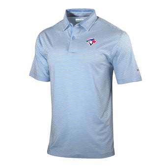 Men's Columbia  Royal Toronto Blue Jays Omni-Wick Golden Hills Polo