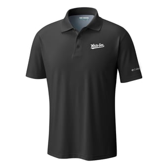 Men's Columbia  Black Chicago White Sox Omni-Wick Low Drag Offshore Polo