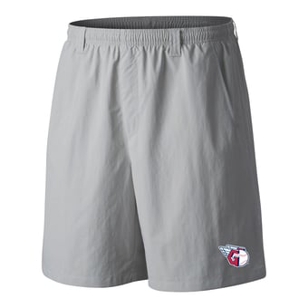 Men's Columbia  Gray Cleveland Guardians PFG Backcast III Water Shorts