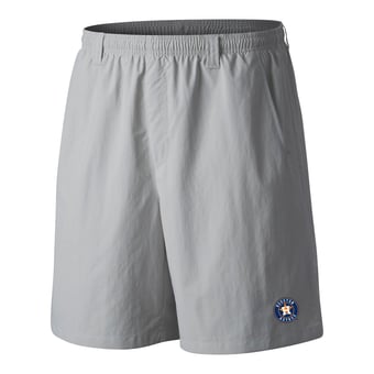 Men's Columbia  Gray Houston Astros PFG Backcast III Water Shorts
