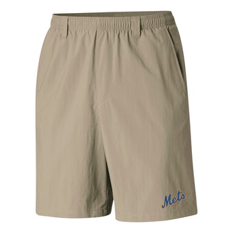 Men's Columbia  Tan New York Mets PFG Backcast III Water Shorts