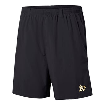 Men's Columbia  Black Athletics PFG Backcast III Water Shorts