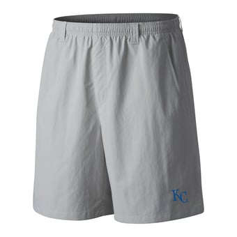 Men's Columbia  Gray Kansas City Royals PFG Backcast III Water Shorts