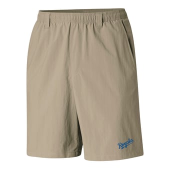 Men's Columbia  Tan Kansas City Royals PFG Backcast III Water Shorts