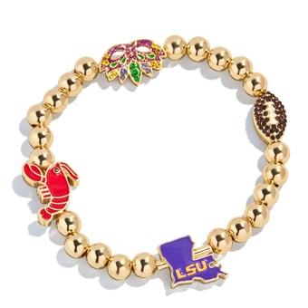 BaubleBar LSU Tigers Pisa Bracelet