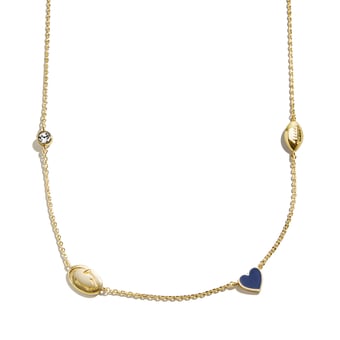BaubleBar Penn State Nittany Lions Delicate Spaced Charm Necklace