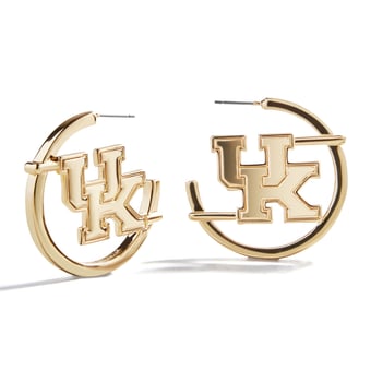 BaubleBar Kentucky Wildcats Logo Hoop Earring
