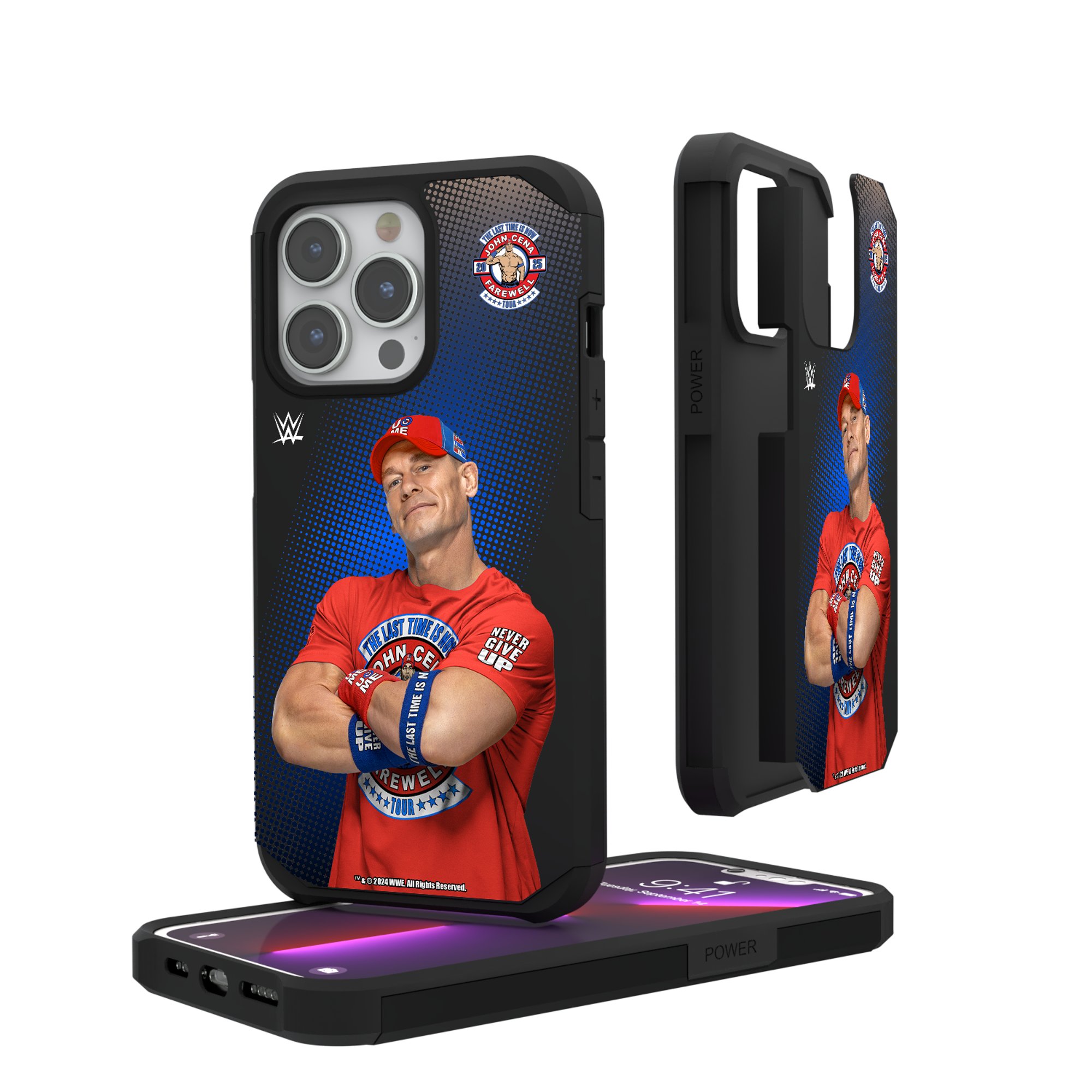 Keyscaper John Cena Farewell Tour 2025 iPhone Rugged Case Keyscaper John Cena Farewell Tour 2025 iPhone Rugged Case