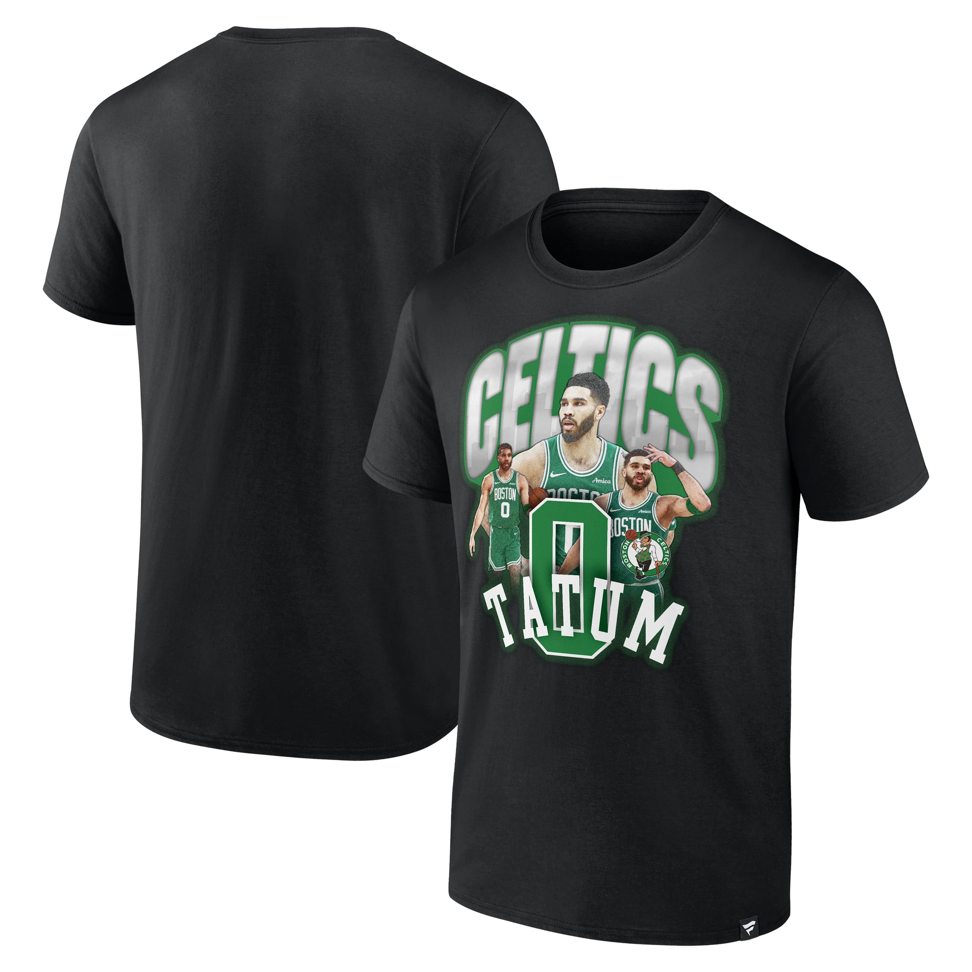 Men's Fanatics Jayson Tatum Black Boston Celtics Notorious 4.0 T-Shirt