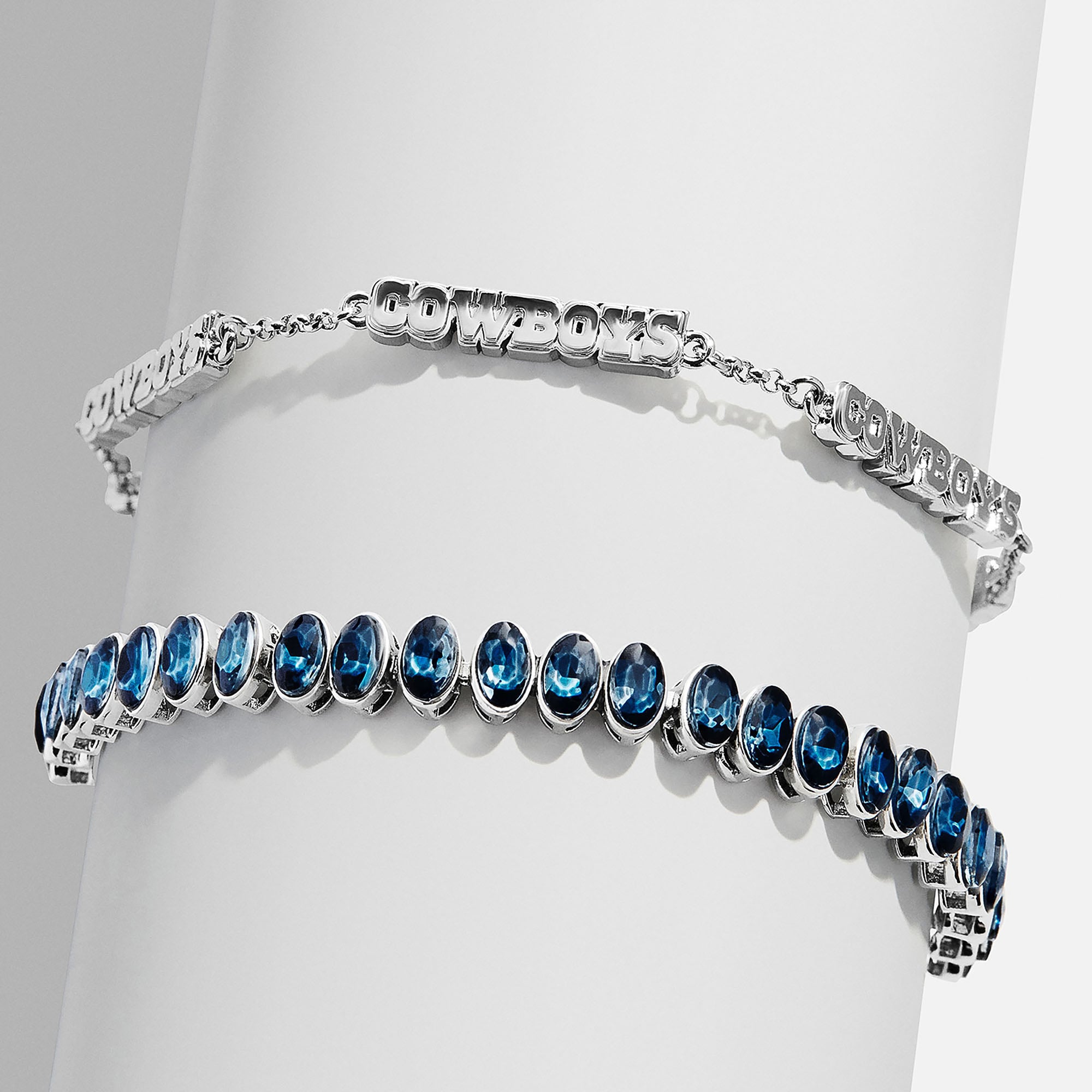 BaubleBar Dallas Cowboys Set of Two Tennis Bracelets