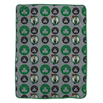 Pegasus Boston Celtics 66" x 95" Oversized Logo Roll Ultra Cozy Blanket