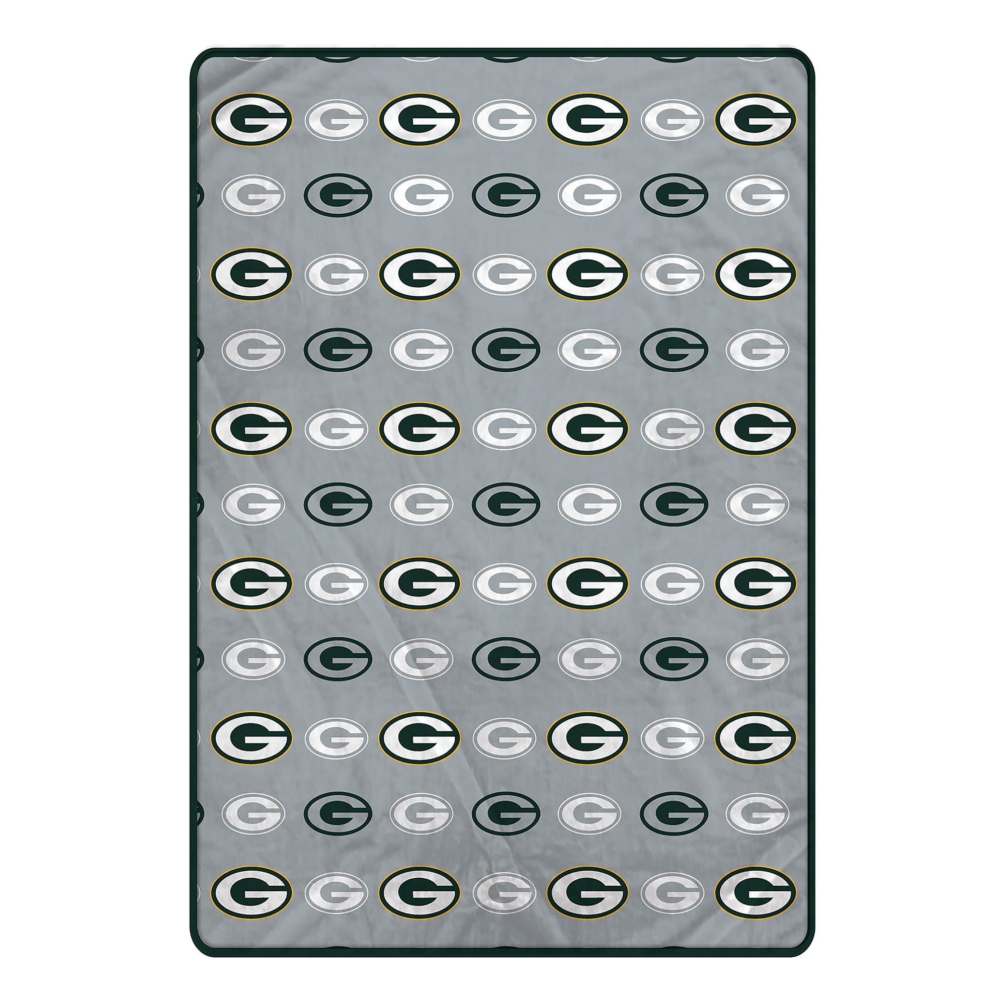 Pegasus Green Bay Packers 66" x 95" Oversized Logo Roll Ultra Cozy Blanket