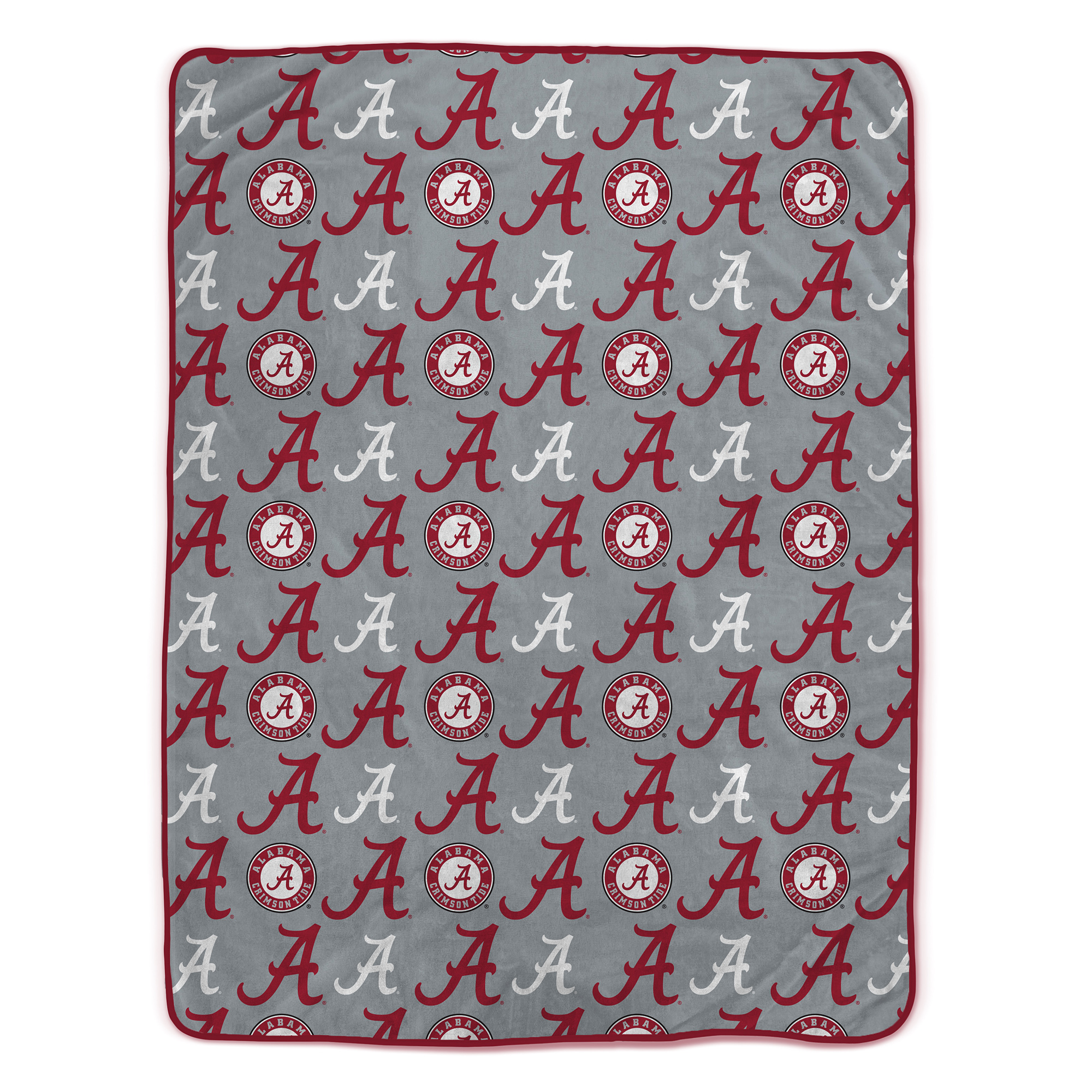 Pegasus Alabama Crimson Tide 66" x 95" Oversized Logo Roll Ultra Cozy Blanket