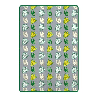 Pegasus Oregon Ducks 66" x 95" Oversized Logo Roll Ultra Cozy Blanket