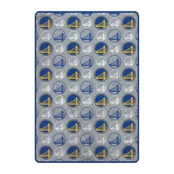 Pegasus Golden State Warriors 66" x 95" Oversized Logo Roll Ultra Cozy Blanket