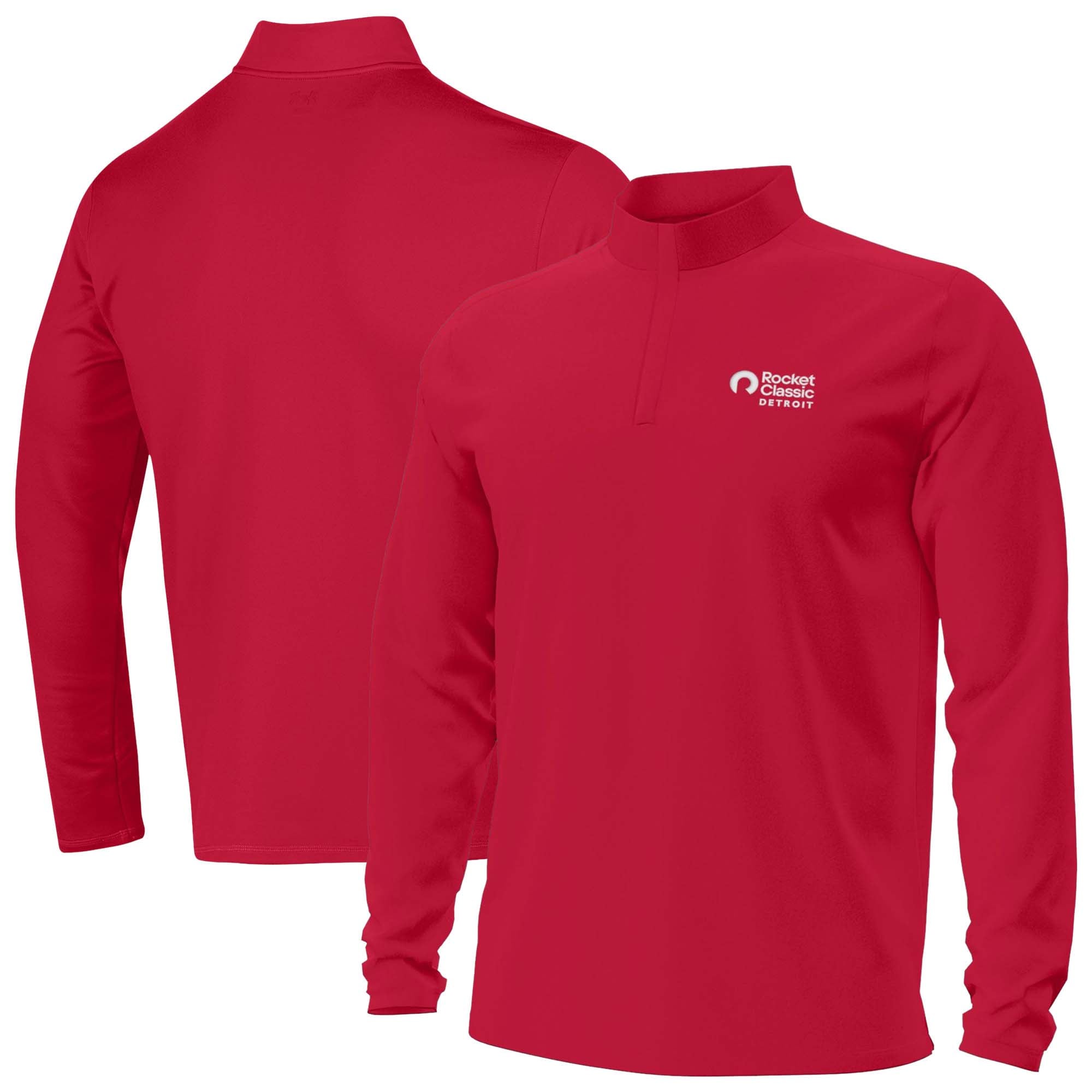 Men's Under Armour Red Rocket Classic Motion Quarter-Zip Pullover