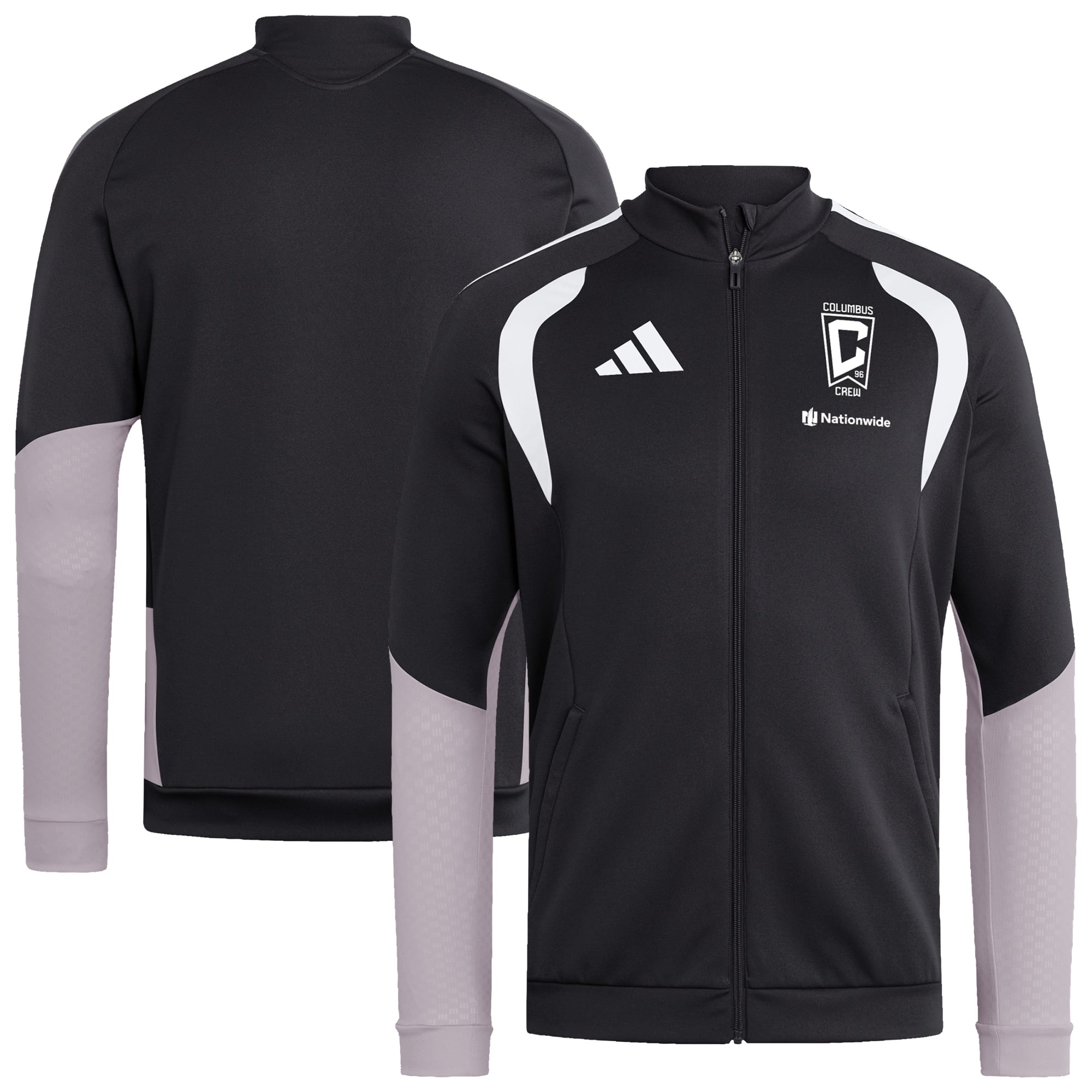 Men's Black Columbus Crew 2026 Competition Training Full-Zip Jacket