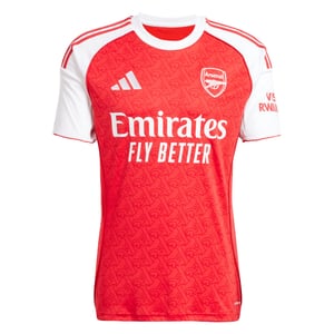Maillot Domicile Arsenal adidas 2025-26 avec flocage Saka 7, vue 3