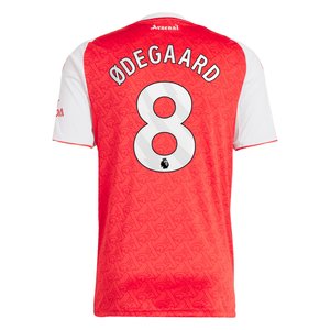 Maillot Domicile Arsenal adidas 2025-26 avec flocage Ødegaard 8, vue 4
