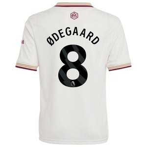 Maillot Third Arsenal adidas 2025-26 - Enfant avec flocage Ødegaard 8, vue 4