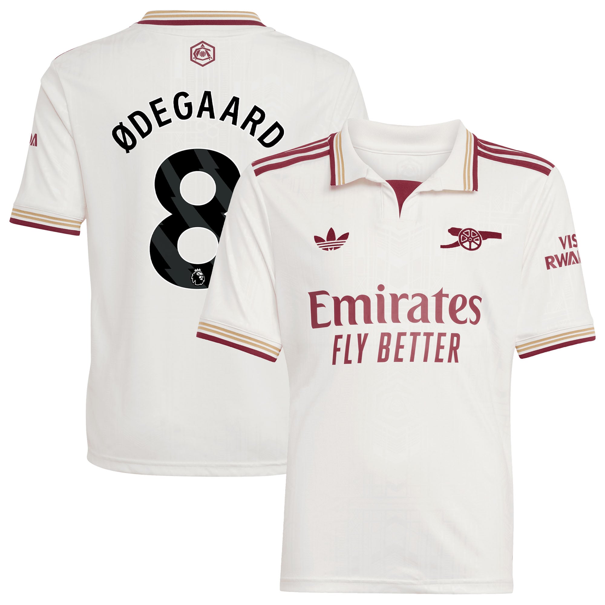 Maillot Third Arsenal adidas 2025-26 - Enfant avec flocage Ødegaard 8