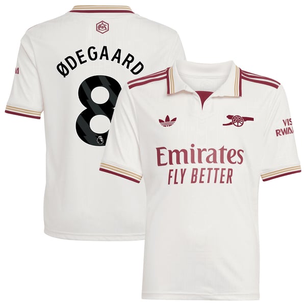 Maillot Third Arsenal adidas 2025-26 - Enfant avec flocage Ødegaard 8