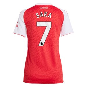 Maillot Domicile Arsenal adidas 2025-26 - Femme avec flocage Saka 7, vue 4