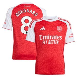 Maillot Domicile Arsenal adidas 2025-26 - Enfant avec flocage Ødegaard 8, vue 2