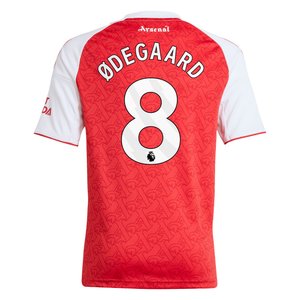 Maillot Domicile Arsenal adidas 2025-26 - Enfant avec flocage Ødegaard 8, vue 4