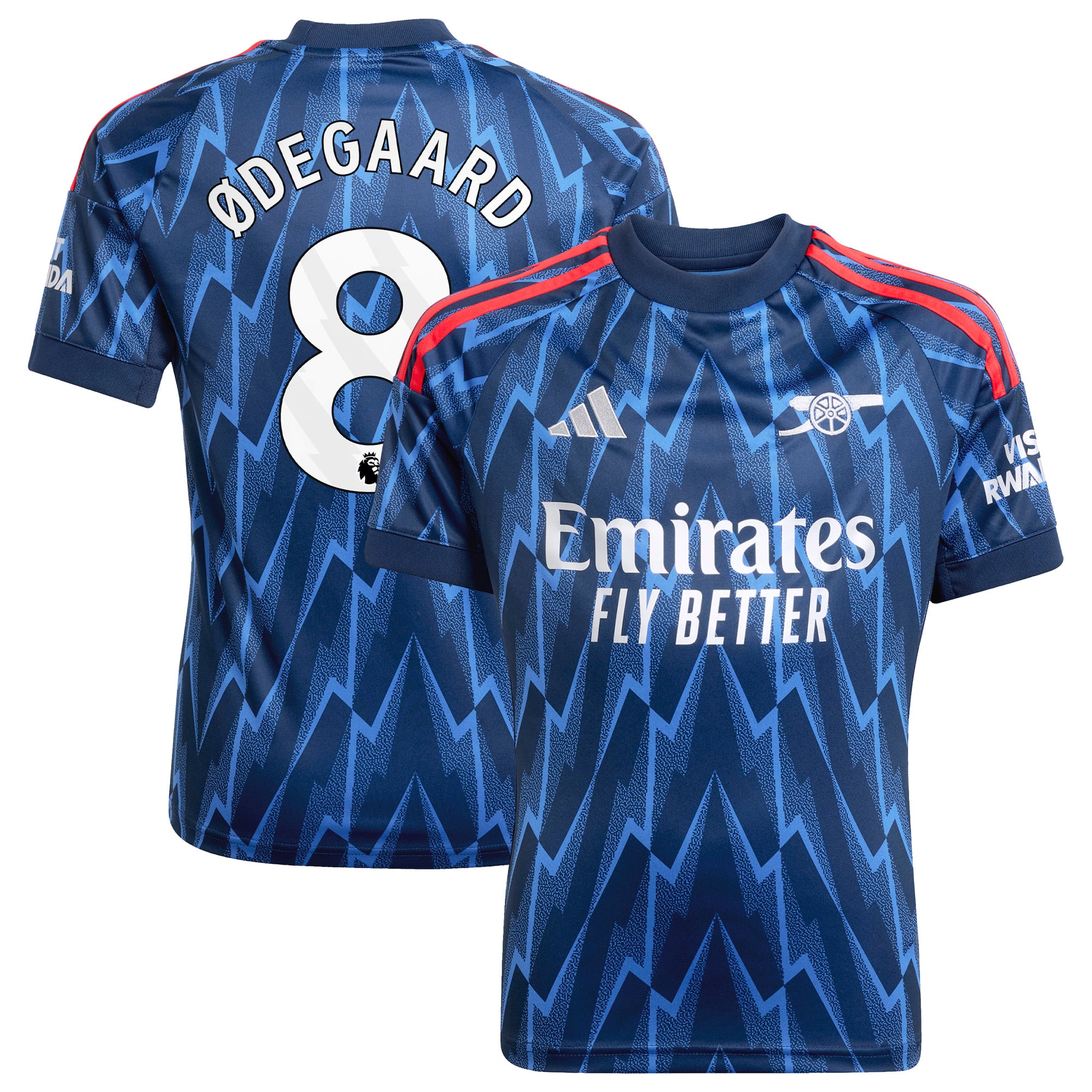 Maillot Extérieur Arsenal adidas 2025-26 - Enfant avec flocage Ødegaard 8