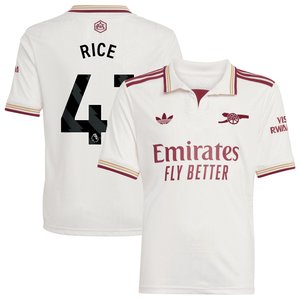 Maillot Third Arsenal adidas 2025-26 - Enfant avec flocage Rice 41, vue 2